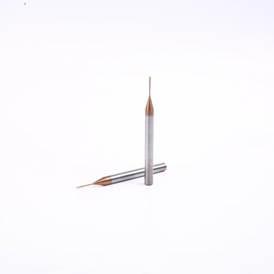 China Wholesale New Custom 100% Carbide Material Micro Deep Groove Flat End Mills For High Precision Machining for sale