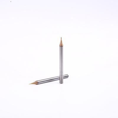 China Carbide Customized High Performance Tisin Coating Micro Carbide End Mill For High Precision Machining for sale