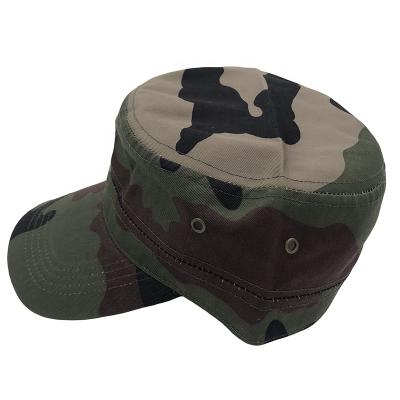 China Camouflage Lovers Camouflage Lovers Cotton Mens Army Hats For Adult Adjustable Military Cap 100% Curved Brim Camouflage Lovers Cotton Hats And Hats Flat Surface for sale