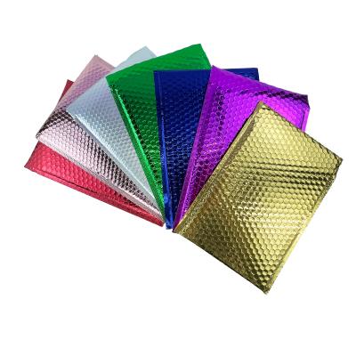 China Water Proof Luxury Self Adhesive Bubble Bag Beautiful Plastic Aluminized Self Adhesive Bubble Bag Express Shipping Self Adhesive Bag for sale