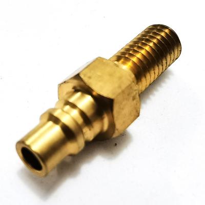 China Cheap Customized Aluminum Brass Nozzle Quick Joint for sale