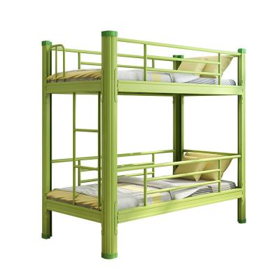 China Easy Assemble Kindergarten Primary School Student Home Children Colorful Simple Thickened Bunk Bed for sale