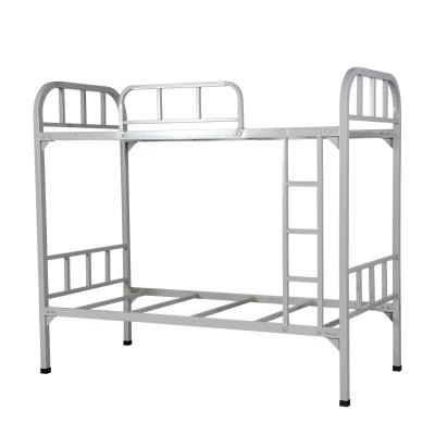 China 2022 New Design Queen King Dorm Adult Student Metal Loft Bed School Home Hotel Boarding Adult Bunk Bed Modern Single Bed View for sale