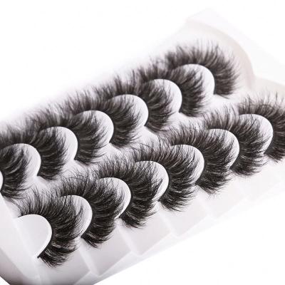 China Long 3d Thick Thick Mink Lashes Luxury False 5D Lashes Clean Strip Brand 25mm Mink Lashes for sale