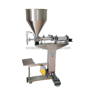 China Semi Automatic Beverage Filling Machine For Liquid And Paste Material for sale