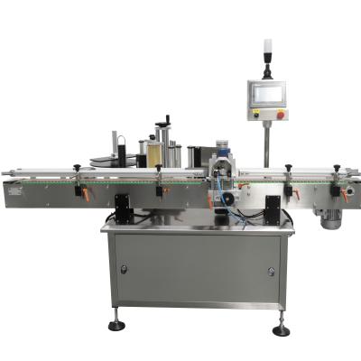 China Food Factory Product Labeling Machine Flat Surface Labeling Machine for Bottles Boxes for sale