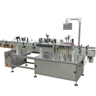 China automatic food sticker labeling machine for beer round bottle and other round containers for sale