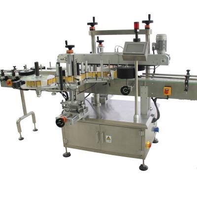 China Automatic Bottle Labeler Double Side Food Square Labeling Machine for sale