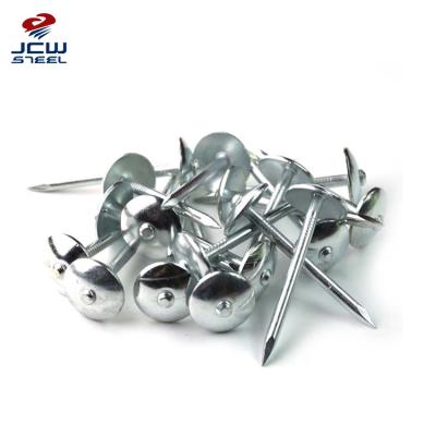 China Bulk 2 Pack Building Material 2.5 Inch Umbrella Head Roofing Nail From China Gaomi Factory With Best Price for sale