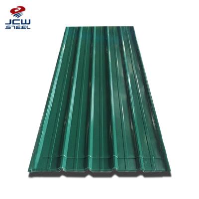 China Container Plate Building Materials Prepainted Aluminum Corrugated Steel Coil Zinc Topcoat Sheet In Zambia for sale