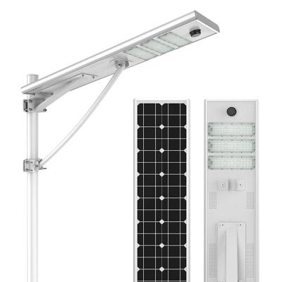 China Road Ip65 Waterproof Outdoor Street Light 40w 100w 150w 200w 250w 300w All In One Integrated Led Solar Street Light for sale