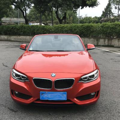 China 2015 Leather Hot Selling Low Noise Household Used Spyder Used Cars BMW 2 Series 218i Convertible for sale