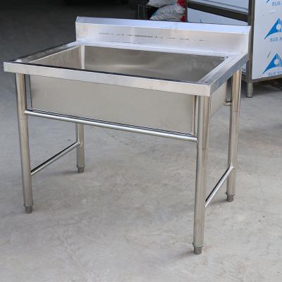 China Factory Wholesale Cheap Commercial restaurant stainless steel single bowl kitchen sink for sale