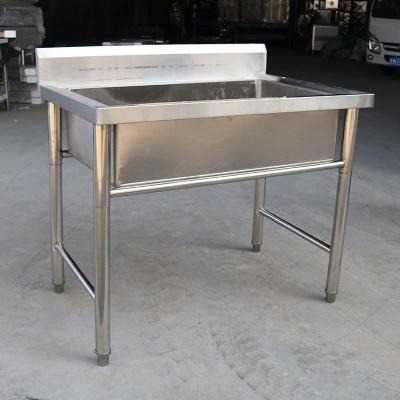 China High Quality Commercial Stainless Steel Single Bowl Sink Kitchen Cabinet Stainless Steel Bowl Sink for sale