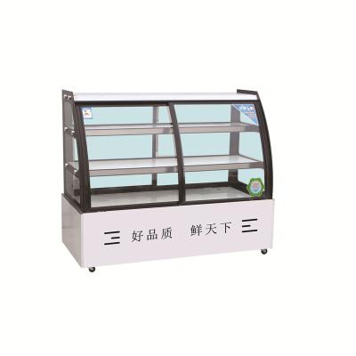 China Cake Showcase Counter top Bakery Showcase /Glass Display Refrigeration Equipment cake cabinet for sale