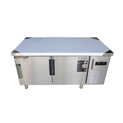 China Refrigerator Industrial Deep Freezers Counter Top Work Table Refrigerator Freezer Work Table for sale