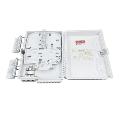 China NEW FDB 16 core FTTH FTTX 3 in 16 core ftth fiber material distribution box with splitter and adapter for sale