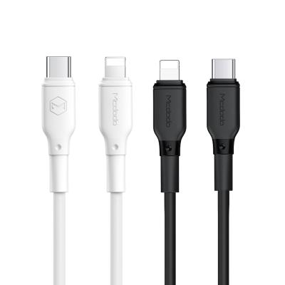 China Support Mcdodo 18W PD Fast Charging Data Fast Charging Cable Type C To Light PD Charging Power Cable For iPhone11 12 for sale