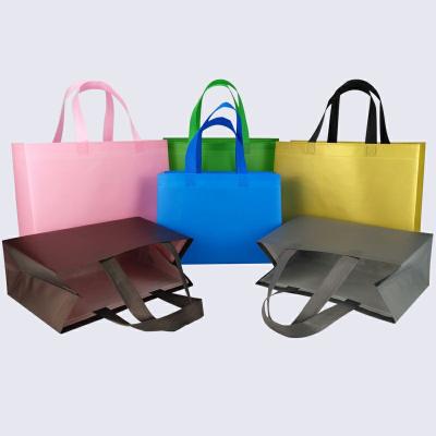 China Wholesale Customized Promotional Shopping Eco - Friendly Printing Recycled Packaging Lamination PP Non Woven Bag for sale