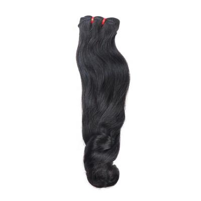 China 100% Brazilian Hair Thick Smooth Soft Double Curl Super Pulled Hair Bundle for sale