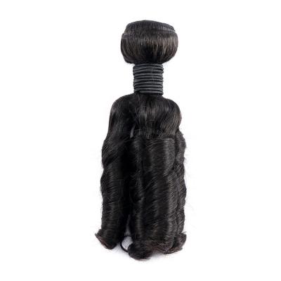 China Soft Soft Thick 100% Brazilian Hair Spring Curl Super Double Pulled Hair Bundle for sale