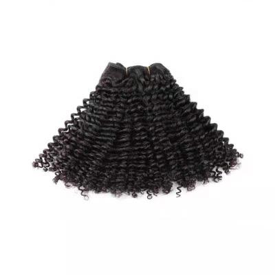 China Super Curly 100% Malaysian Hair Thick Straight Soft Double Drawn Hair Bundle for sale