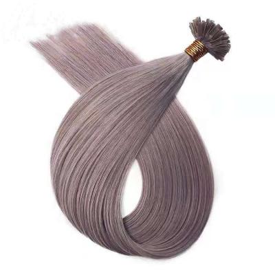 China Wholesale price 100% soft straight straight double drawn straight straight sliver color U tip keratin hair extension European remy hair for sale