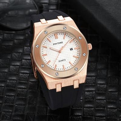 China Luxury Cheap Black Quartz Moq Date Logo Fathers Day Gift Men Automatic Custom Watch Low Wristwatches For Men for sale