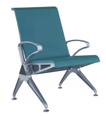 China Modern Airport Plastic Waiting Bench Chair PU Waiting Room Chairs Hospital 3 Seats Waiting Chair for sale