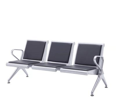 China Modern 3 Seater Bench Armrest Airport Chair Benches Lounge Hospital Waiting Chair for sale