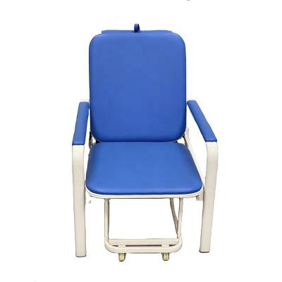 China Modern Multifunctional 2 in 1 Hospital Bed Chair Blood Donor Chair with Comfortable Backrest for sale