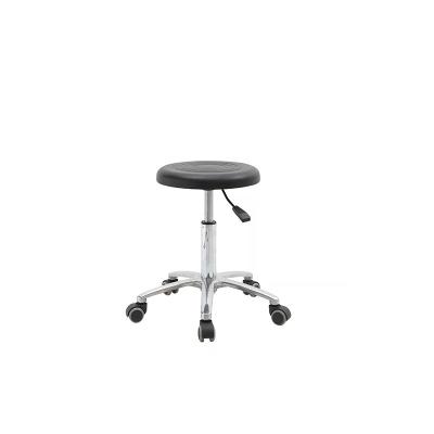 China Ouhe Modern Esd Chairs Manufacturers Stool Adjustable Antistatic Lab Chair With Wheel for sale