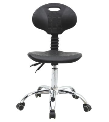 China Modern Ergonomic Chair Laboratory Rolling Stool Antistatic Chair With Ergnomic Backrest for sale