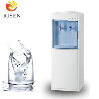 China Best Selling Hotel Electric And Compressor Cooling Safety Hot And Cold Manual Water Dispenser for sale