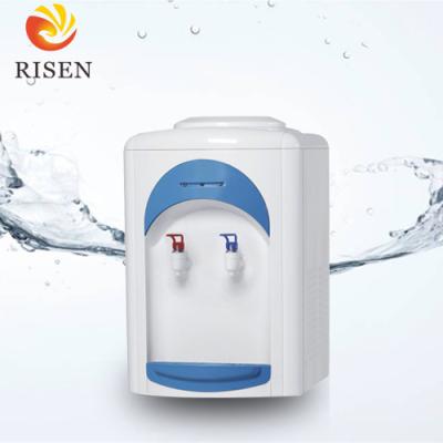 China New Design Hotel Arizona Water Dispenser Machine Water Cooler Plastic Hot Cold Top Loading Without Fridge for sale