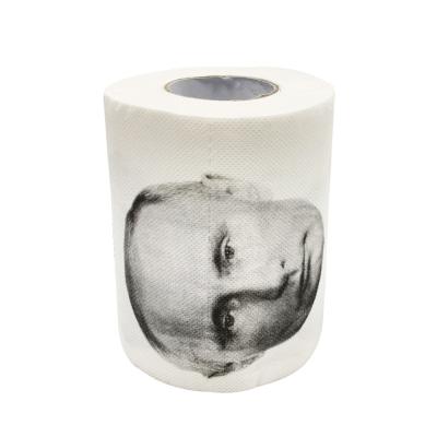 China PU novelty Putin printed toilet paper, and Biden for sale