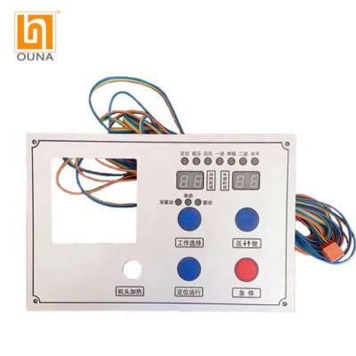 China Building Material Shops Special Control Panel For PVC Door And Window Profile Four Station Welding Machine for sale