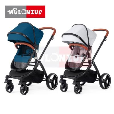 China 2018 luxury baby pram of high EN1888 polyester baby stroller/large space 3 in 1 baby stroller for sale