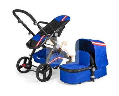 China EN1888 Polyester Baby Stroller 3 in 1 High Landscape Luxury Baby Carriage for sale