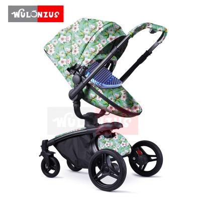 China Baby Stroller Easy Folding Portable Baby Stroller, 2in1, PU Leather 2021 Egg Shape 3in1 for sale