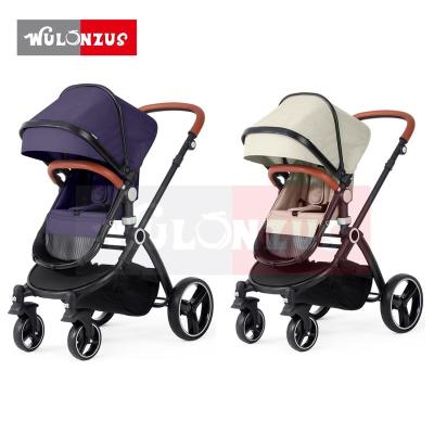 China Polyester Ready To Board Hot Sale New Model Travel Luxury Baby Stroller 3 in 1 for sale