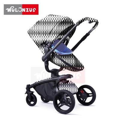 China New Baby Stroller Aluminum Alloy Frame Swivel Material And Polyester 360 Seat Set for sale