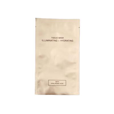 China Factory Original Mylar Moisture Proof Foil Sachet Three Side Seal Bag Coffee Tea Sample Packaging for sale