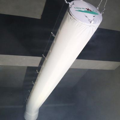 China Flexible Cattle Ventilation With Flame Retardant Negative Ion Material Fiber Tube for sale