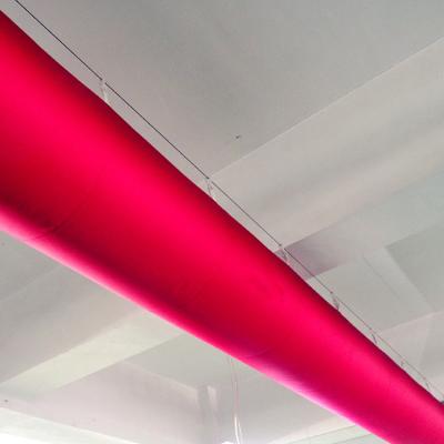 China Industrial Zipper Connection Fabric Ventilation Air Duct For Heating Cooling Ventilation for sale