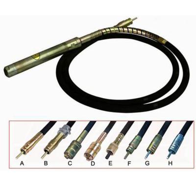 China Outdoor Construction Industry Concrete Vibrator Needle / Flexible Shaft With 1-12m Hose for sale