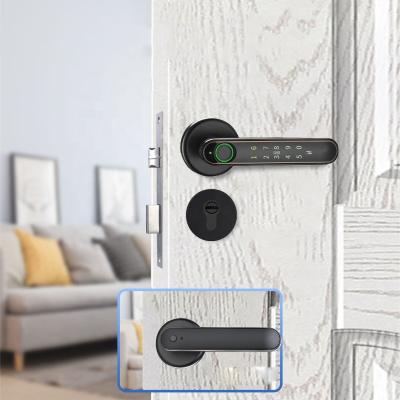 China Hotel Apartments Office Prison Pulido Home Smart Home Waterproof Rim Lock With Zinc Alloy Hotel Key Card Lock Intelligent Electric Hotel Door Lock for sale