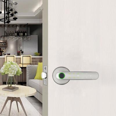 China Hotel Apartments Office Wholesale Price Cerradura Inteligente Digital Lock WIFI Tuya Home APP Password Fingerprint Smart Locks Keyless for sale