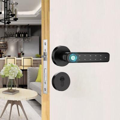 China Office Home Prison Apartments Hotel Pulido Door Lock Cerradura Inteligente Waterproof Smart Biometric Con Huella Digital for sale