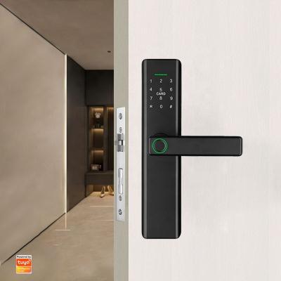 China Wholesale Home Fingerprint App Phone Lock Pulido Tuya Smart Prison Office Hotel Digital Life Door Lock Control For Smart Home for sale